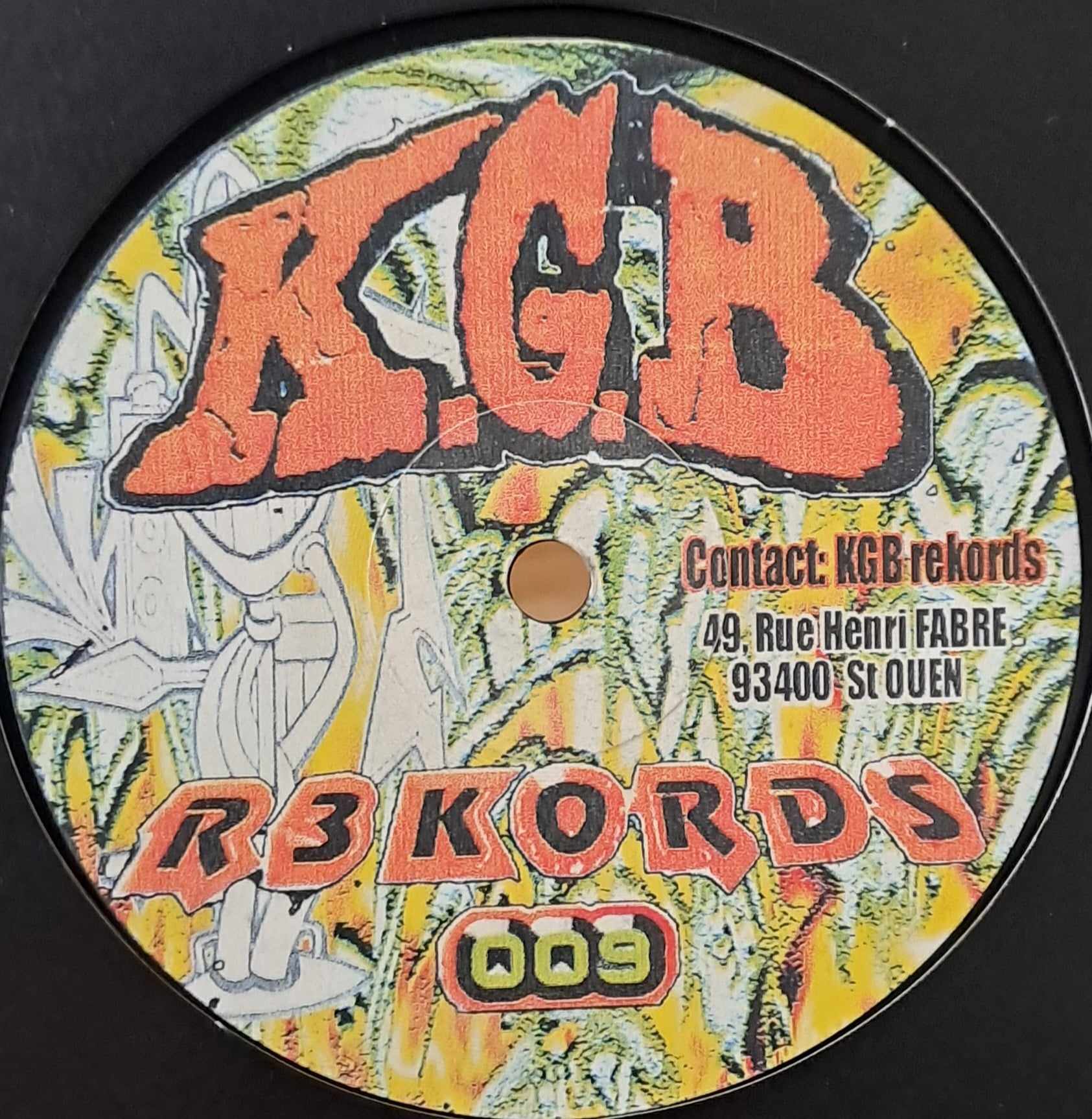 KGB 09 - vinyle freetekno